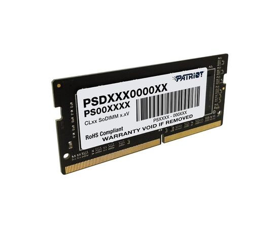 Модуль памяти для ноутбука SoDIMM DDR4 16GB 3200 MHz Patriot (PSD416G32002S), изображение 3 Модуль памяти для ноутбука SoDIMM DDR4 16GB 3200 MHz Patriot (PSD416G32002S), изображение 3