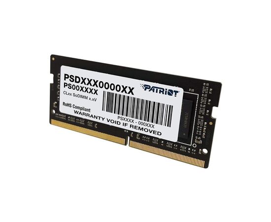 Модуль памяти для ноутбука SoDIMM DDR4 16GB 3200 MHz Patriot (PSD416G32002S), изображение 4 Модуль памяти для ноутбука SoDIMM DDR4 16GB 3200 MHz Patriot (PSD416G32002S), изображение 4