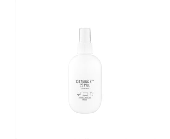 Спрей для очистки 2E PILL 140ml for office equipment +Microfibre 20 cm, white-blue (2E-SK140BL), изображение 3 Спрей для очистки 2E PILL 140ml for office equipment +Microfibre 20 cm, white-blue (2E-SK140BL), изображение 3
