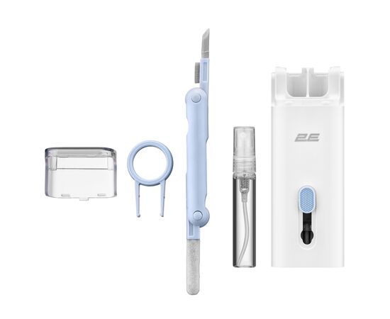 Спрей для очистки 2E for office equipment, 7in1, white-blue (2E-SK7IN1), изображение 10 Спрей для очистки 2E for office equipment, 7in1, white-blue (2E-SK7IN1), изображение 10