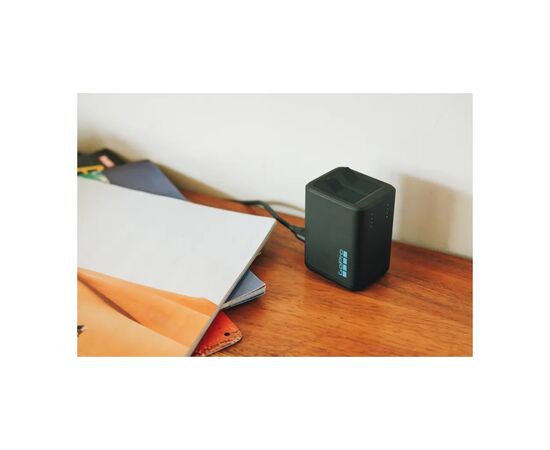 Аксессуар к экшн-камерам GoPro подвійний зарядний пристрій Dual Battery Charger (HERO13 Black) (AEDBD-201-EU), изображение 3 Аксессуар к экшн-камерам GoPro подвійний зарядний пристрій Dual Battery Charger (HERO13 Black) (AEDBD-201-EU), изображение 3