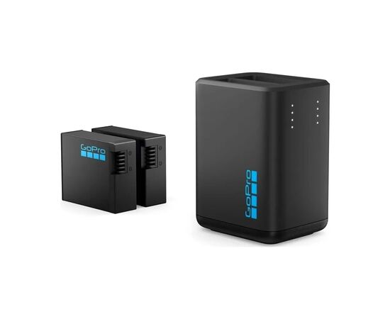 Аксесуар до екшн-камер GoPro подвійний зарядний пристрій Dual Battery Charger (HERO13 Black) (AEDBD-201-EU)