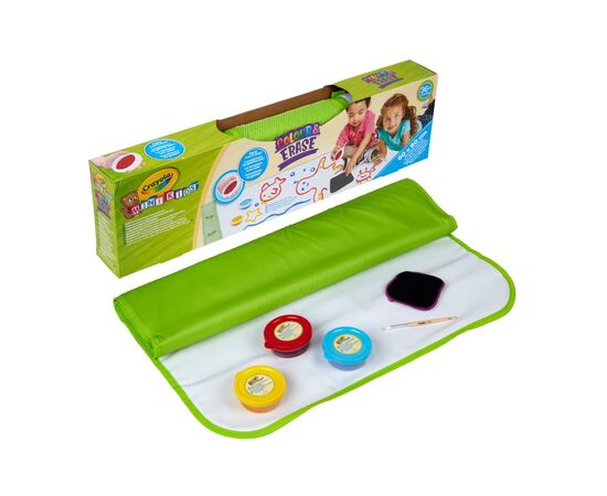 Набор для творчества Crayola Mini Kids Многоразовый коврик для рисования, с красками (81-1528), изображение 2 Набор для творчества Crayola Mini Kids Многоразовый коврик для рисования, с красками (81-1528), изображение 2