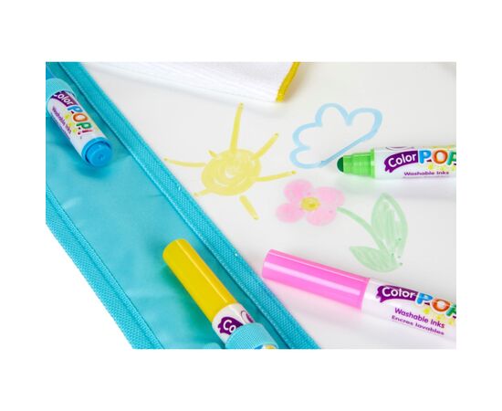 Набор для творчества Crayola Mini Kids Многоразовый коврик для рисования, с фломастером (81-8132), изображение 3 Набор для творчества Crayola Mini Kids Многоразовый коврик для рисования, с фломастером (81-8132), изображение 3