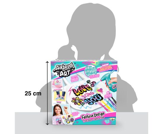 Набір для творчості Canal Toys DIY Airbrush Art Дизайнер (AIR016), зображення 10 Набір для творчості Canal Toys DIY Airbrush Art Дизайнер (AIR016), зображення 10