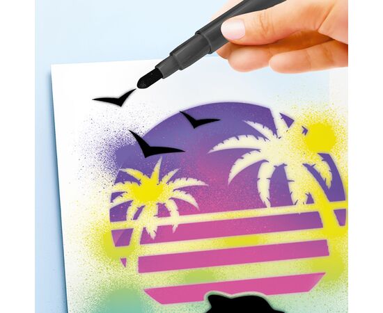 Набор для творчества Canal Toys DIY Airbrush Art с постерами (AIR015), изображение 11 Набор для творчества Canal Toys DIY Airbrush Art с постерами (AIR015), изображение 11