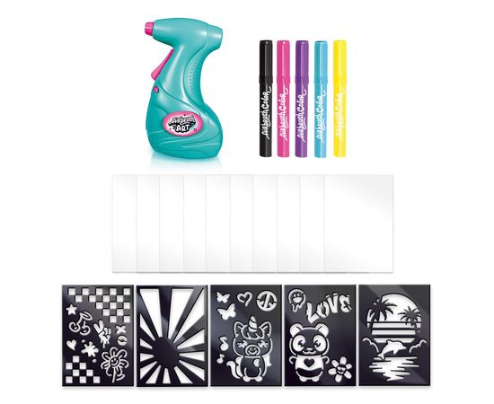 Набор для творчества Canal Toys DIY Airbrush Art с постерами (AIR015), изображение 3 Набор для творчества Canal Toys DIY Airbrush Art с постерами (AIR015), изображение 3