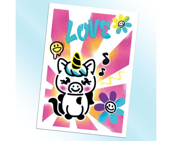 Набор для творчества Canal Toys DIY Airbrush Art с постерами (AIR015), изображение 5 Набор для творчества Canal Toys DIY Airbrush Art с постерами (AIR015), изображение 5