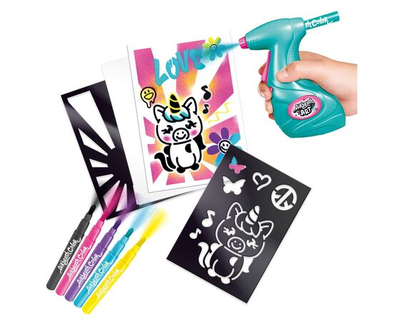 Набор для творчества Canal Toys DIY Airbrush Art с постерами (AIR015), изображение 8 Набор для творчества Canal Toys DIY Airbrush Art с постерами (AIR015), изображение 8