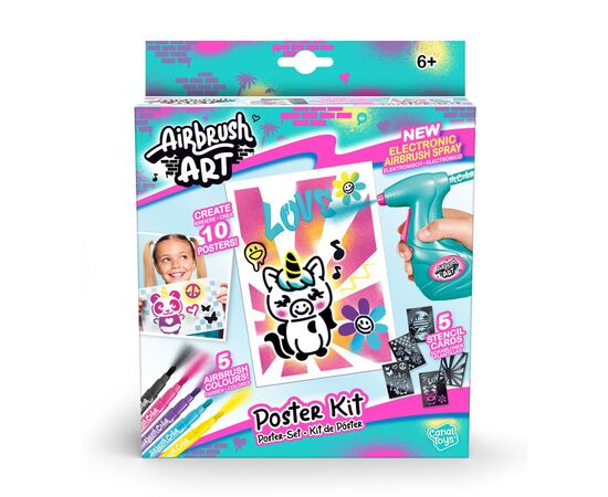 Набор для творчества Canal Toys DIY Airbrush Art с постерами (AIR015)