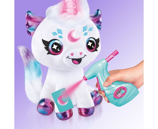Набор для творчества Canal Toys DIY Airbrush Plush Единорог Космик с сияющим рогом (AIR028), изображение 9 Набор для творчества Canal Toys DIY Airbrush Plush Единорог Космик с сияющим рогом (AIR028), изображение 9