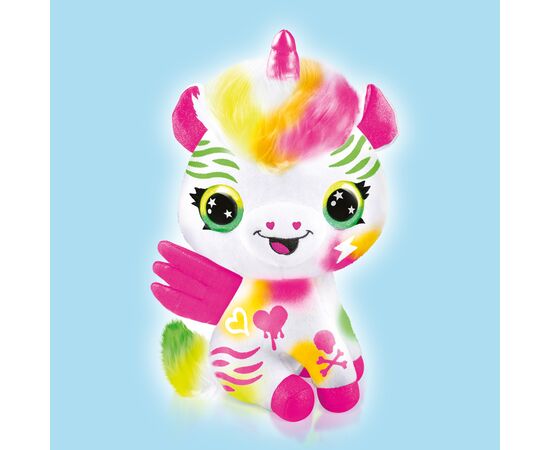 Набор для творчества Canal Toys DIY Airbrush Plush Единорог Неон (AIR024), изображение 10 Набор для творчества Canal Toys DIY Airbrush Plush Единорог Неон (AIR024), изображение 10