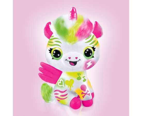 Набор для творчества Canal Toys DIY Airbrush Plush Единорог Неон (AIR024), изображение 11 Набор для творчества Canal Toys DIY Airbrush Plush Единорог Неон (AIR024), изображение 11