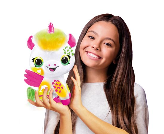 Набор для творчества Canal Toys DIY Airbrush Plush Единорог Неон (AIR024), изображение 4 Набор для творчества Canal Toys DIY Airbrush Plush Единорог Неон (AIR024), изображение 4