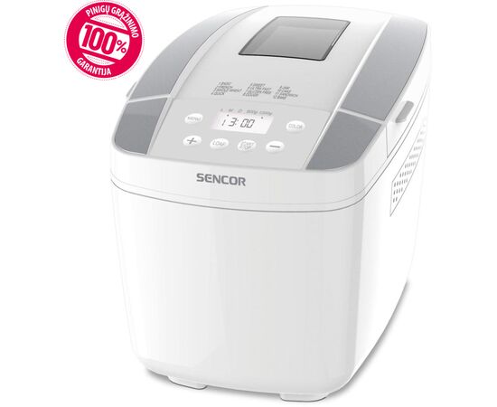 Хлебопечка Sencor SBR0770WH, изображение 2 Хлебопечка Sencor SBR0770WH, изображение 2
