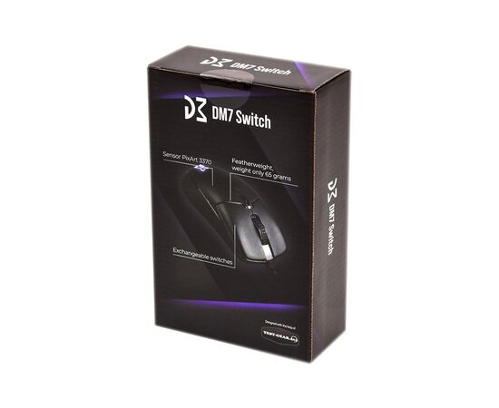 Мышка Dream Machines DM7 Switch Kailh PA 3370 Black (DM7_SWITCH), изображение 8 Мышка Dream Machines DM7 Switch Kailh PA 3370 Black (DM7_SWITCH), изображение 8