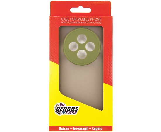 Чехол для мобильного телефона Dengos Matte Oppo Reno 12 F/FS (Green) (DG-TPU-MATT-148), изображение 5 Чехол для мобильного телефона Dengos Matte Oppo Reno 12 F/FS (Green) (DG-TPU-MATT-148), изображение 5