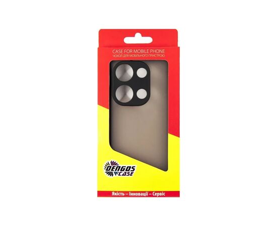 Чехол для мобильного телефона Dengos Matte POCO M6 Pro 4G (black) (DG-TPU-MATT-149), изображение 5