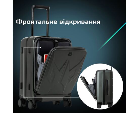 Чемодан Acer Predator Street_Sty 20'' Black (GP.BAG11.003), изображение 10 Чемодан Acer Predator Street_Sty 20'' Black (GP.BAG11.003), изображение 10