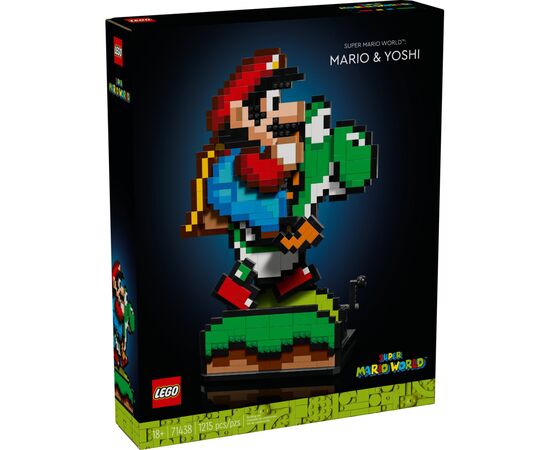 Конструктор LEGO Super Mario World: Марио и Йоши (71438)