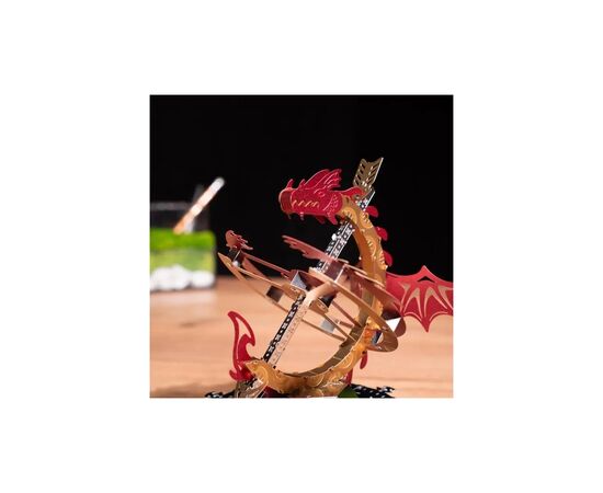 Конструктор Metal Time Коллекционная модель Sun Chaser Dragon Stand Clock Солнечные часы (MT025), изображение 5 Конструктор Metal Time Коллекционная модель Sun Chaser Dragon Stand Clock Солнечные часы (MT025), изображение 5