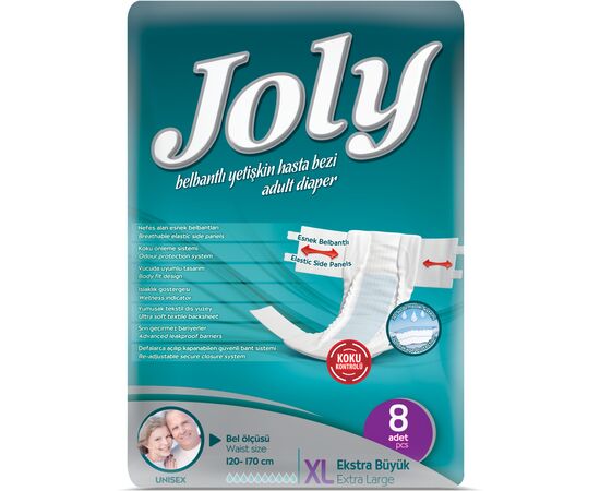 Підгузки для дорослих Joly 4 Extra Large 8 шт (8690536804047)