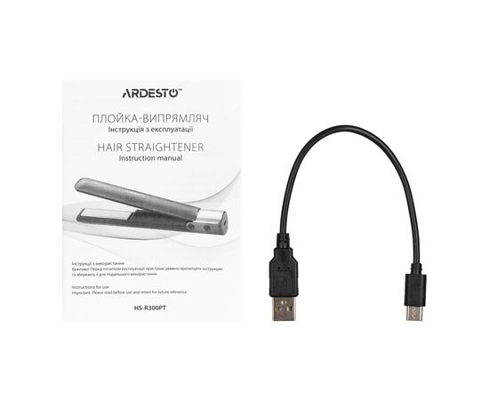 Выпрямитель для волос Ardesto HS-R300PT, изображение 10 Выпрямитель для волос Ardesto HS-R300PT, изображение 10