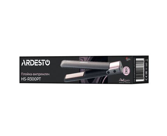 Выпрямитель для волос Ardesto HS-R300PT, изображение 11 Выпрямитель для волос Ardesto HS-R300PT, изображение 11