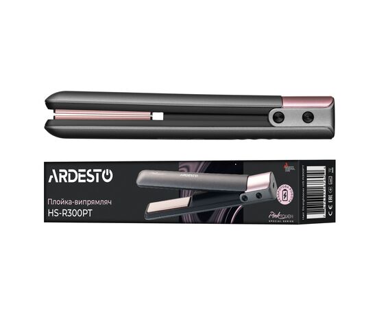 Выпрямитель для волос Ardesto HS-R300PT, изображение 12 Выпрямитель для волос Ardesto HS-R300PT, изображение 12