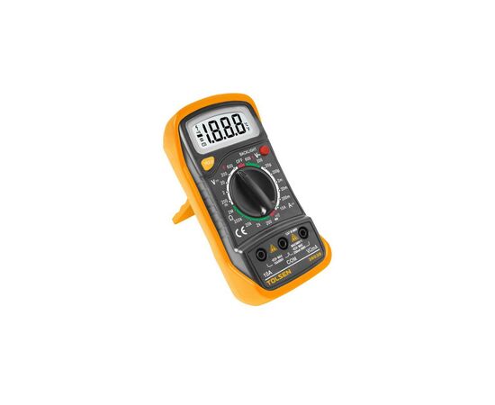 Цифровой мультиметр Tolsen 600В/10А LCD экран (38030)