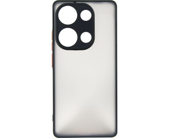 Чохол до мобільного телефона Dengos POCO M6 Pro 4G Matte + glass (Black) (DG-KM-111), зображення 2 Чохол до мобільного телефона Dengos POCO M6 Pro 4G Matte + glass (Black) (DG-KM-111), зображення 2