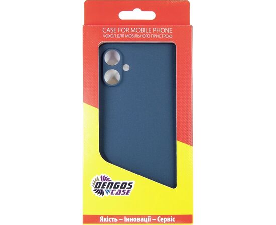 Чехол для мобильного телефона Dengos Samsung Galaxy A06 Carbon + glass (Blue) (DG-KM-114), изображение 4 Чехол для мобильного телефона Dengos Samsung Galaxy A06 Carbon + glass (Blue) (DG-KM-114), изображение 4