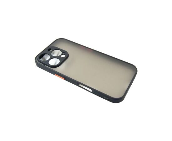 Чехол для мобильного телефона Dengos Matte iPhone 16 Pro (black) (DG-TPU-MATT-150), изображение 3 Чехол для мобильного телефона Dengos Matte iPhone 16 Pro (black) (DG-TPU-MATT-150), изображение 3