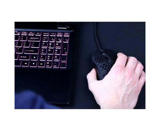 Мышка Dream Machines DM6 Holey Black (DM6_HOLEY), изображение 5 Мышка Dream Machines DM6 Holey Black (DM6_HOLEY), изображение 5