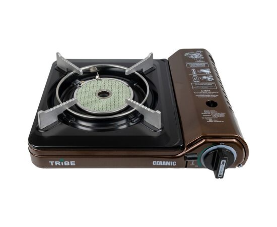 Портативна газова плитка Tribe Ceramic Brown (T-HD-0004-brown)