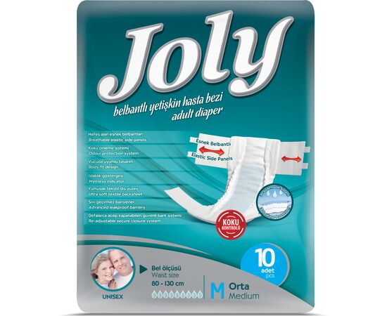 Підгузки для дорослих Joly 2 Medium 10 шт (8690536804009)