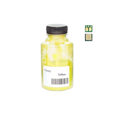Тонер Canon 067 35г +chip YELLOW MF651Cw/MF655Cdw/MF657Cdw 1.25K AHK (50000373)