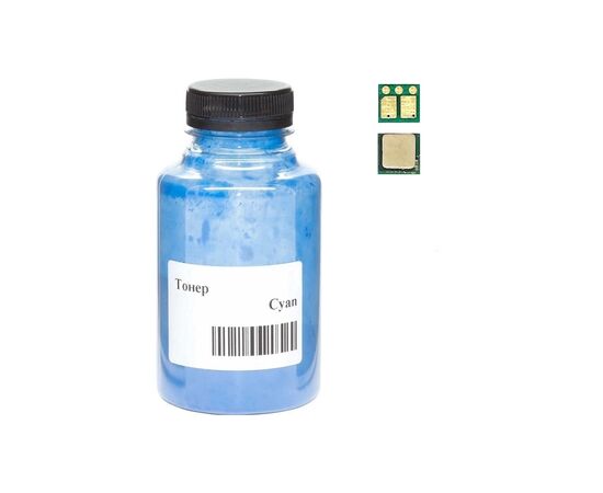Тонер Canon 067 70г +chip CYAN MF651Cw/MF655Cdw/MF657Cdw 2.4K AHK (50000410)