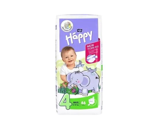 Підгузки Bella Happy 4 Maxi 8-18 кг 46 шт (5900516602871)