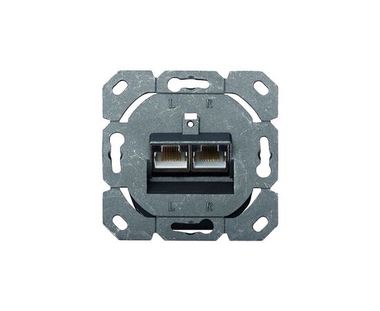 Компьютерная розетка Digitus 2xRJ45 FTP, для наружной проводки (DN-9002-N), изображение 4 Компьютерная розетка Digitus 2xRJ45 FTP, для наружной проводки (DN-9002-N), изображение 4