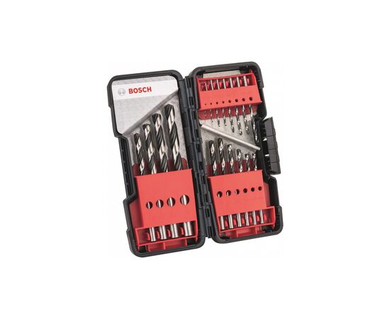 Набор сверл Bosch HSS PointTeQ ToughBox 18 шт (2.608.577.350)