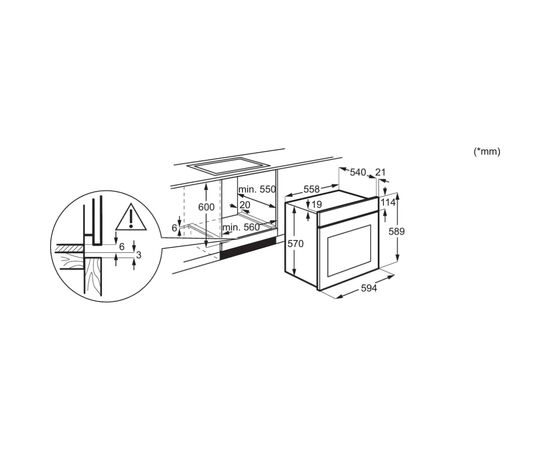 Духовой шкаф Electrolux KODEF70BZ, изображение 8 Духовой шкаф Electrolux KODEF70BZ, изображение 8