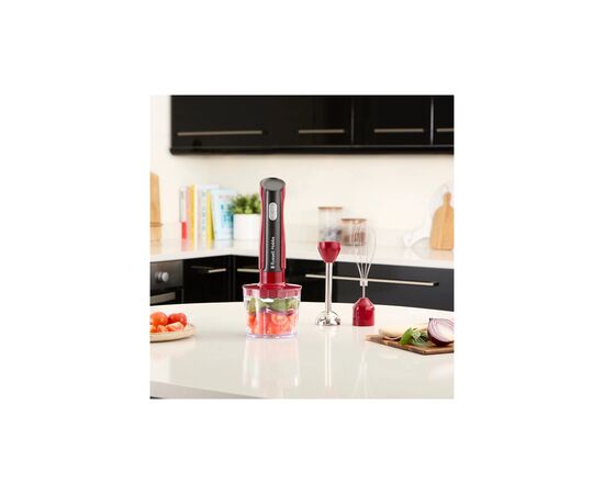Блендер Russell Hobbs Hobbs заглибний Desire Red, 500Вт, чаша-500мл, вінчик, міні-подріб. (27140-56), изображение 10 Блендер Russell Hobbs Hobbs заглибний Desire Red, 500Вт, чаша-500мл, вінчик, міні-подріб. (27140-56), изображение 10