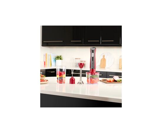 Блендер Russell Hobbs Hobbs заглибний Desire Red, 500Вт, чаша-500мл, вінчик, міні-подріб. (27140-56), изображение 9 Блендер Russell Hobbs Hobbs заглибний Desire Red, 500Вт, чаша-500мл, вінчик, міні-подріб. (27140-56), изображение 9