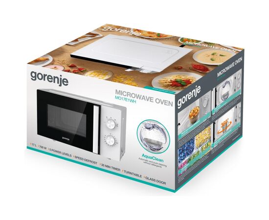 Мікрохвильова піч Gorenje MO17E1WH, зображення 12 Мікрохвильова піч Gorenje MO17E1WH, зображення 12