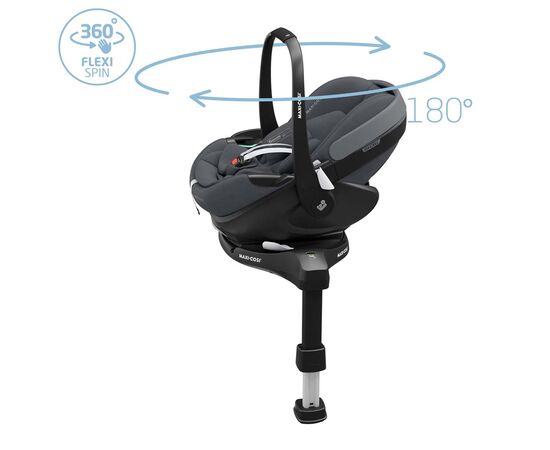 Автокресло Maxi-Cosi Pebble 360 Pro2 Twillic Graphite (8052204110), изображение 2 Автокресло Maxi-Cosi Pebble 360 Pro2 Twillic Graphite (8052204110), изображение 2
