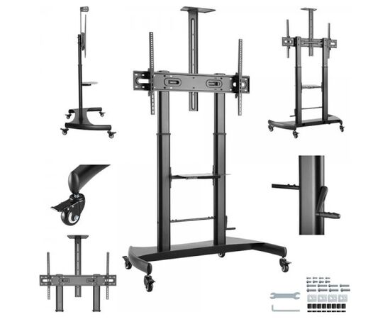 Стойка презентационная Gembird TVS-100T-02, изображение 11 Стойка презентационная Gembird TVS-100T-02, изображение 11