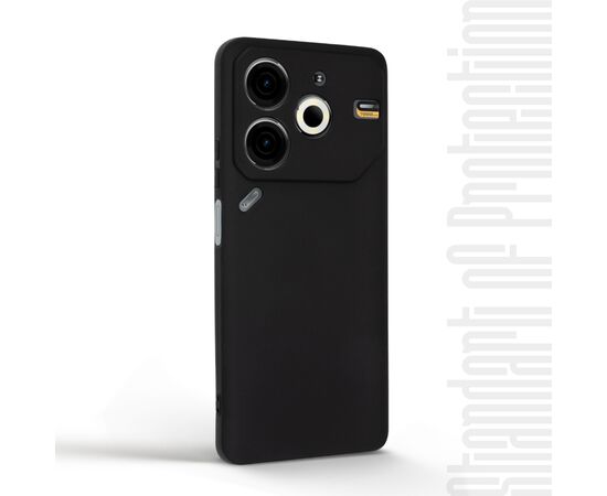 Чехол для мобильного телефона Armorstandart Matte Slim Fit Tecno Pova 6 Neo (LI6) Camera cover Black (ARM78192), изображение 2
