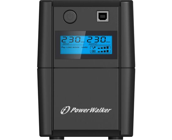 Источник бесперебойного питания PowerWalker Basic VI 850 SHL (10120096), изображение 2 Источник бесперебойного питания PowerWalker Basic VI 850 SHL (10120096), изображение 2