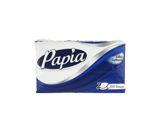 Серветки косметичні Papia 2 шари 300 шт. (8690536025084)